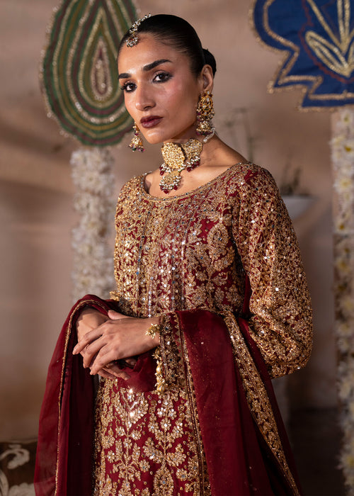 Haseens | Al Noor Formals | Roshanara by Haseens - Designer Dress  - Type : Ladies Clothes - Available at Libayah - 100% Original 