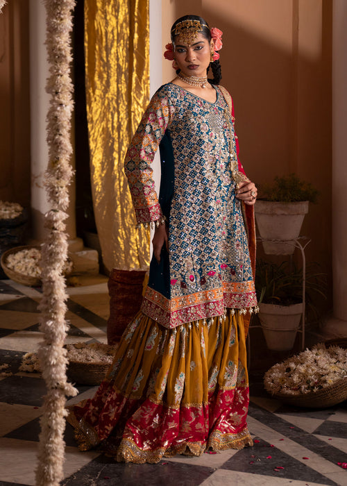 Haseens | Al Noor Formals | Tajdar by Haseens - Designer Dress  - Type : Ladies Clothes - Available at Libayah - 100% Original 