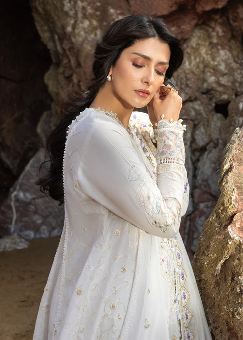 Sadaf Fawad Khan | Lawn 26 | Noor by Sadaf Fawad Khan - Designer Dress  - Type : Ladies Clothes - Available at Libayah - 100% Original 