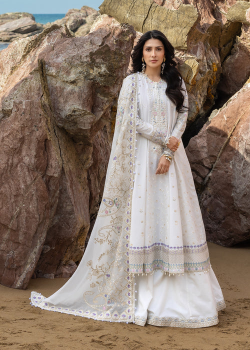 Sadaf Fawad Khan | Lawn 26 | Noor by Sadaf Fawad Khan - Designer Dress  - Type : Ladies Clothes - Available at Libayah - 100% Original 