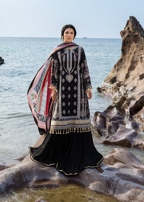 Sadaf Fawad Khan | Lawn 26 | Kohl by Sadaf Fawad Khan - Designer Dress  - Type : Ladies Clothes - Available at Libayah - 100% Original 