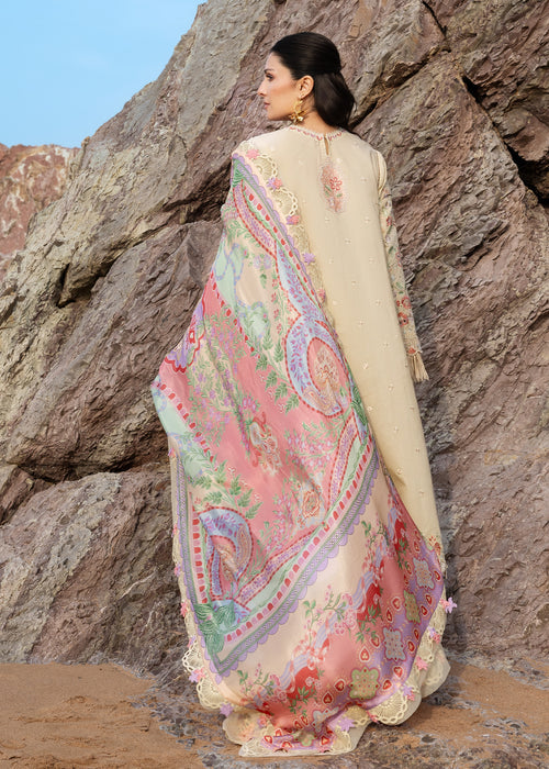 Sadaf Fawad Khan | Lawn 26 | Sunehri by Sadaf Fawad Khan - Designer Dress  - Type : Ladies Clothes - Available at Libayah - 100% Original 