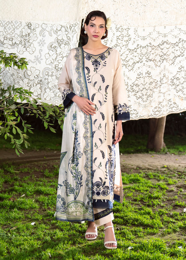 Afrozeh | Basic Pret 26 RTW | NACRE by Afrozeh - Designer Dress  - Type : Ladies Clothes - Available at Libayah - 100% Original 