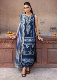Saira Shakira | Breeze Luxury Lawn | RUNA-8-B - Designer Dress - Type : Ladies Clothes - Available at Libayah - 100% Original