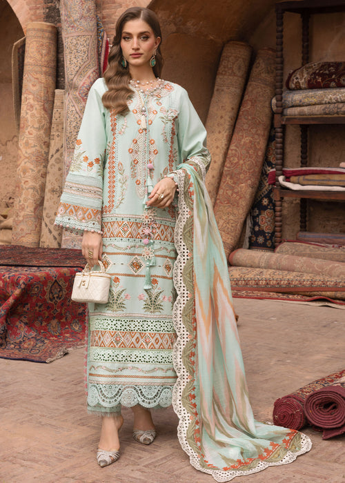 Saira Shakira | Breeze Luxury Lawn | RUNA-8-A - Designer Dress - Type : Ladies Clothes - Available at Libayah - 100% Original