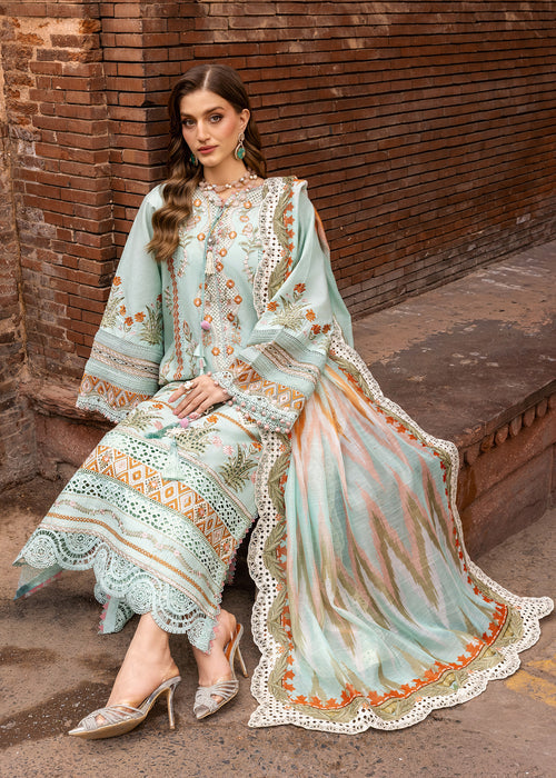 Saira Shakira | Breeze Luxury Lawn | RUNA-8-A - Designer Dress - Type : Ladies Clothes - Available at Libayah - 100% Original