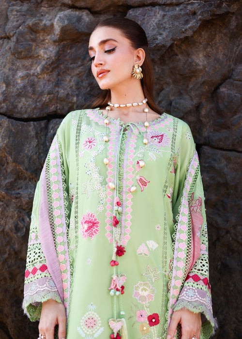 Saira Shakira | Breeze Luxury Lawn | NOOR-2-B - Designer Dress - Type : Ladies Clothes - Available at Libayah - 100% Original