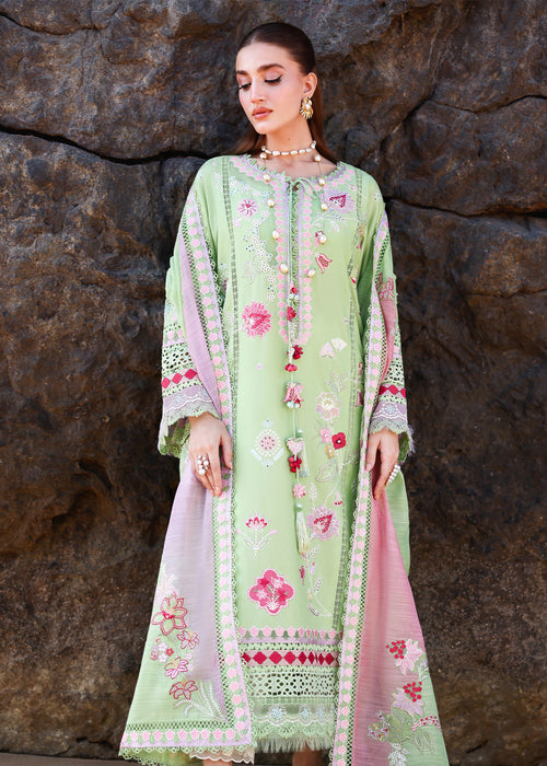 Saira Shakira | Breeze Luxury Lawn | NOOR-2-B - Designer Dress - Type : Ladies Clothes - Available at Libayah - 100% Original