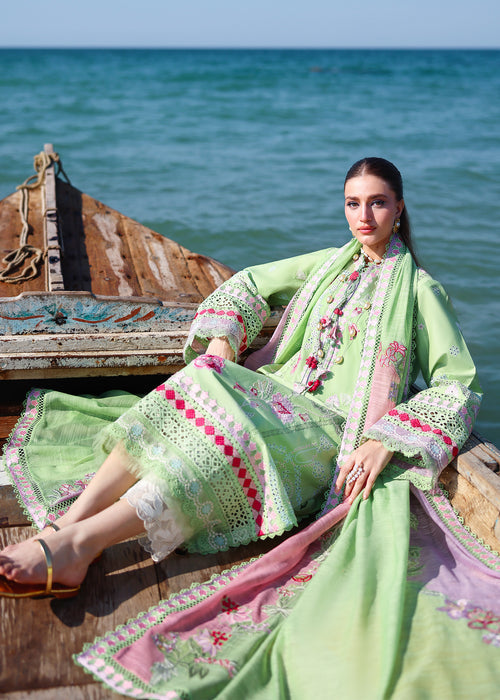 Saira Shakira | Breeze Luxury Lawn | NOOR-2-B - Designer Dress - Type : Ladies Clothes - Available at Libayah - 100% Original
