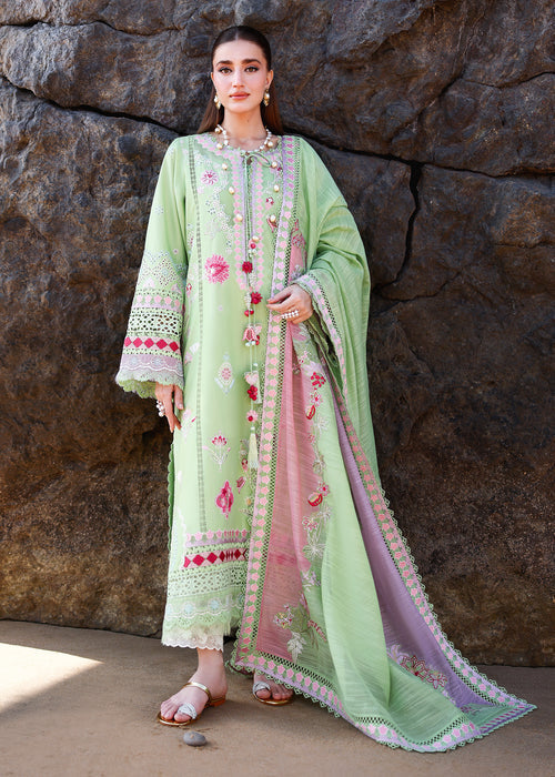 Saira Shakira | Breeze Luxury Lawn | NOOR-2-B - Designer Dress - Type : Ladies Clothes - Available at Libayah - 100% Original