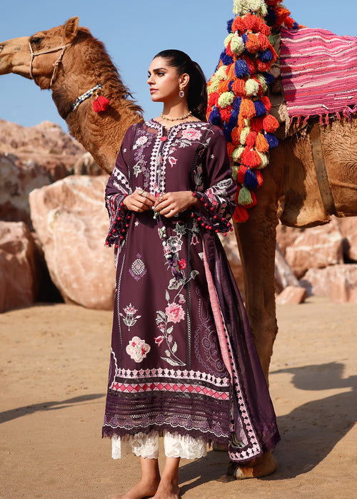 Saira Shakira | Breeze Luxury Lawn | NOOR-2-A - Designer Dress - Type : Ladies Clothes - Available at Libayah - 100% Original