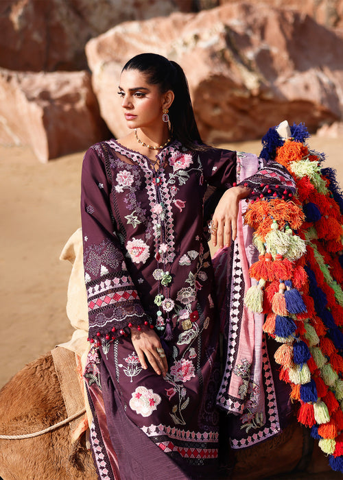 Saira Shakira | Breeze Luxury Lawn | NOOR-2-A - Designer Dress - Type : Ladies Clothes - Available at Libayah - 100% Original