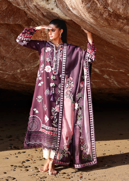 Saira Shakira | Breeze Luxury Lawn | NOOR-2-A - Designer Dress - Type : Ladies Clothes - Available at Libayah - 100% Original