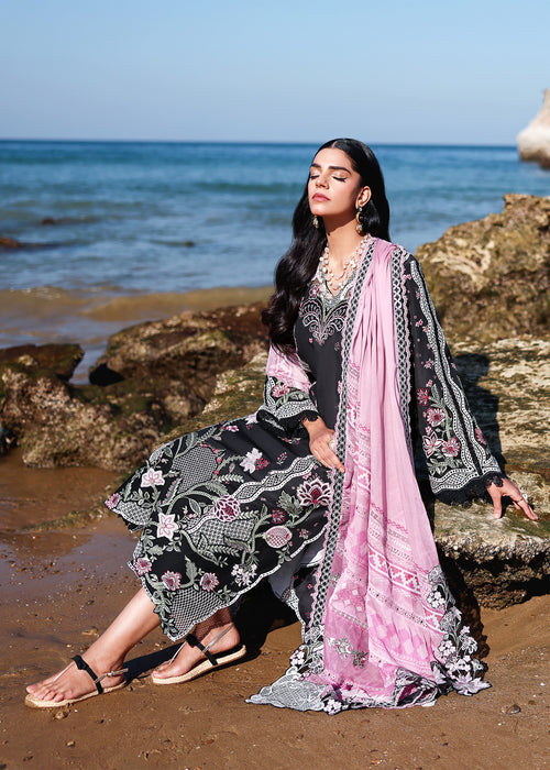 Saira Shakira | Breeze Luxury Lawn | IVY-1-B - Designer Dress - Type : Ladies Clothes - Available at Libayah - 100% Original