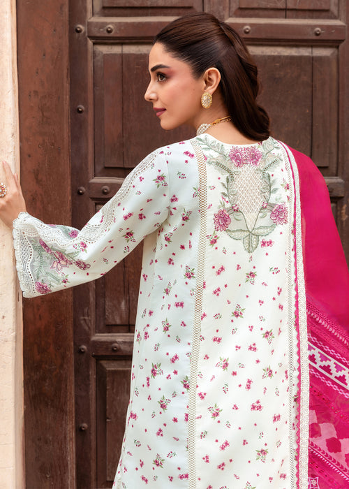 Saira Shakira | Breeze Luxury Lawn | IVY-1-A - Designer Dress - Type : Ladies Clothes - Available at Libayah - 100% Original