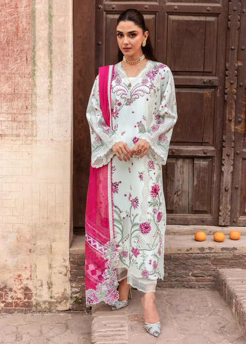 Saira Shakira | Breeze Luxury Lawn | IVY-1-A - Designer Dress - Type : Ladies Clothes - Available at Libayah - 100% Original