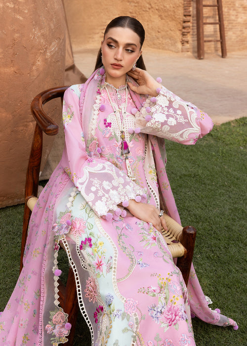 Saira Shakira | Breeze Luxury Lawn | FAYE-7-A - Designer Dress - Type : Ladies Clothes - Available at Libayah - 100% Original