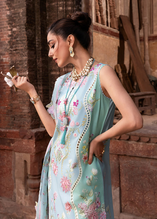 Saira Shakira | Breeze Luxury Lawn | FAYE-7-B - Designer Dress - Type : Ladies Clothes - Available at Libayah - 100% Original