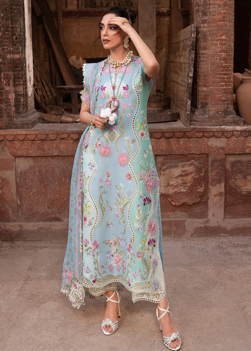 Saira Shakira | Breeze Luxury Lawn | FAYE-7-B - Designer Dress - Type : Ladies Clothes - Available at Libayah - 100% Original