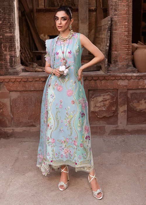 Saira Shakira | Breeze Luxury Lawn | FAYE-7-B - Designer Dress - Type : Ladies Clothes - Available at Libayah - 100% Original