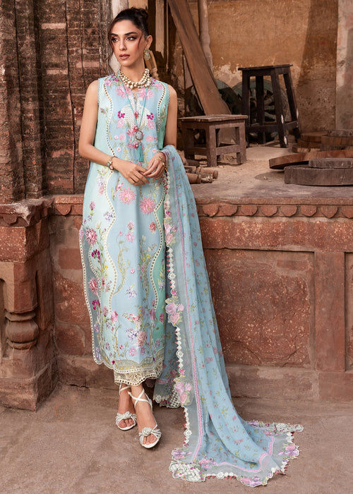 Saira Shakira | Breeze Luxury Lawn | FAYE-7-B - Designer Dress - Type : Ladies Clothes - Available at Libayah - 100% Original