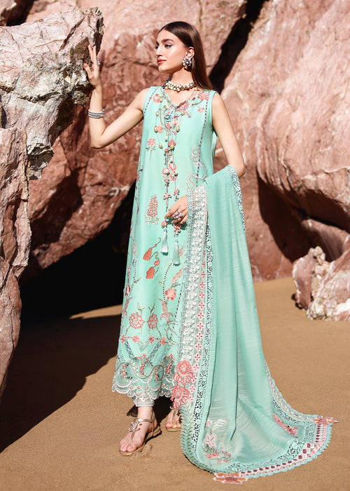 Saira Shakira | Breeze Luxury Lawn | GIA-5-B - Designer Dress - Type : Ladies Clothes - Available at Libayah - 100% Original