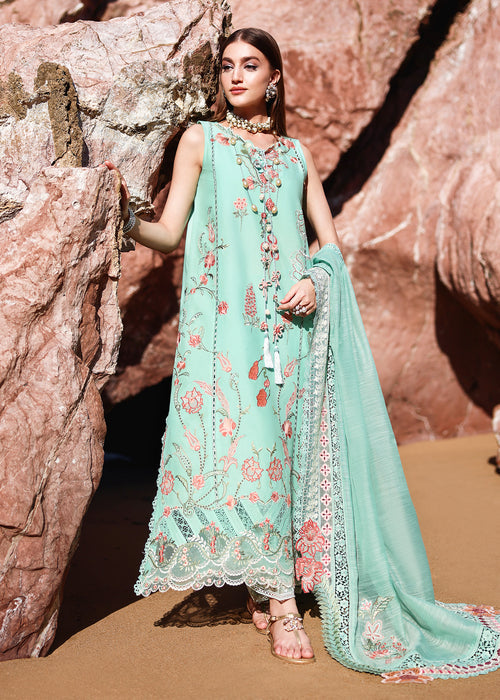 Saira Shakira | Breeze Luxury Lawn | GIA-5-B - Designer Dress - Type : Ladies Clothes - Available at Libayah - 100% Original