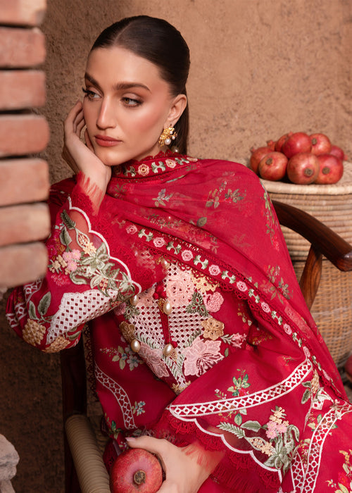 Saira Shakira | Breeze Luxury Lawn | ROSE-6-A - Designer Dress - Type : Ladies Clothes - Available at Libayah - 100% Original