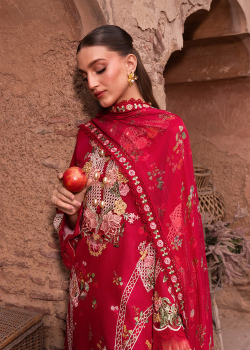 Saira Shakira | Breeze Luxury Lawn | ROSE-6-A - Designer Dress - Type : Ladies Clothes - Available at Libayah - 100% Original