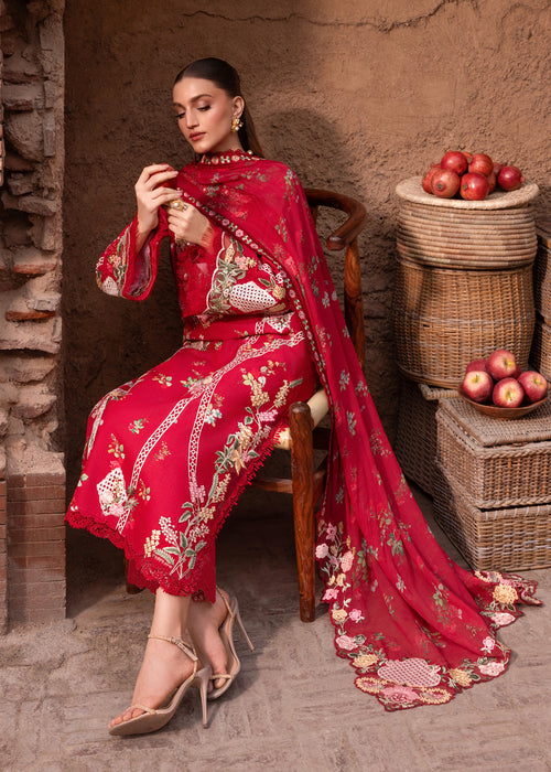 Saira Shakira | Breeze Luxury Lawn | ROSE-6-A - Designer Dress - Type : Ladies Clothes - Available at Libayah - 100% Original