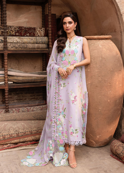 Saira Shakira | Breeze Luxury Lawn | ROSE-6-B - Designer Dress - Type : Ladies Clothes - Available at Libayah - 100% Original