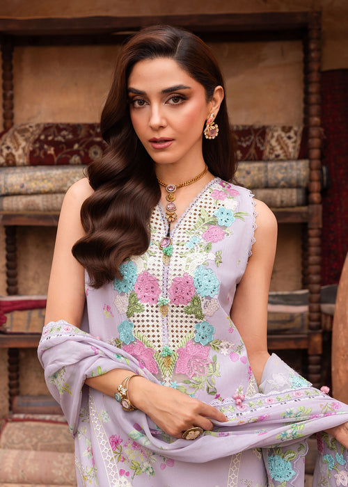Saira Shakira | Breeze Luxury Lawn | ROSE-6-B - Designer Dress - Type : Ladies Clothes - Available at Libayah - 100% Original
