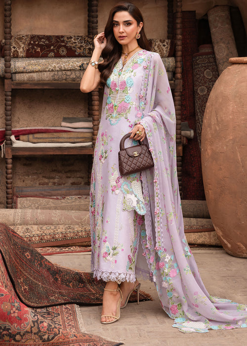 Saira Shakira | Breeze Luxury Lawn | ROSE-6-B - Designer Dress - Type : Ladies Clothes - Available at Libayah - 100% Original
