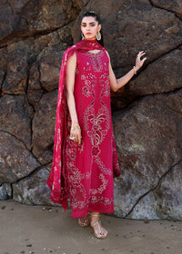 Saira Shakira | Breeze Luxury Lawn | OPHELIA-4-A - Designer Dress - Type : Ladies Clothes - Available at Libayah - 100% Original