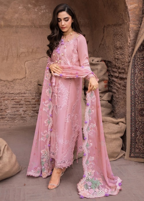 Saira Shakira | Breeze Luxury Lawn | OPHELIA-4-B - Designer Dress - Type : Ladies Clothes - Available at Libayah - 100% Original