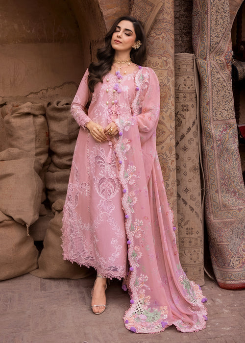 Saira Shakira | Breeze Luxury Lawn | OPHELIA-4-B - Designer Dress - Type : Ladies Clothes - Available at Libayah - 100% Original