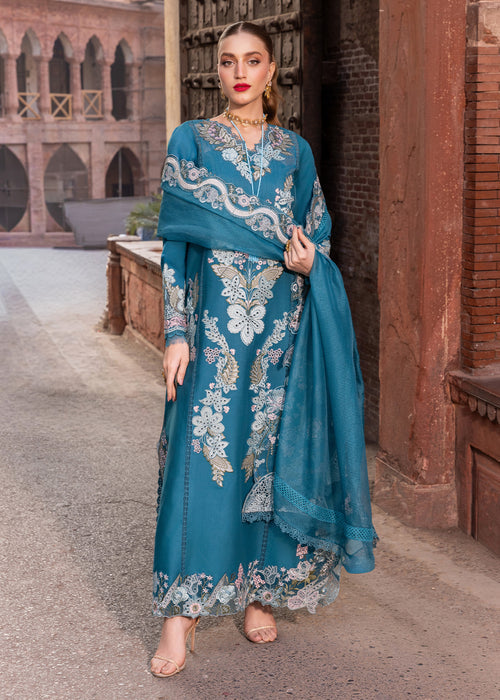 Saira Shakira | Breeze Luxury Lawn | VERA-9-A - Designer Dress - Type : Ladies Clothes - Available at Libayah - 100% Original