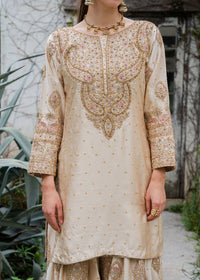 Afrozeh | Basic Pret 26 RTW | NACRE by Afrozeh - Designer Dress  - Type : Ladies Clothes - Available at Libayah - 100% Original 