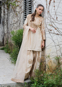 Afrozeh | Basic Pret 26 RTW | NACRE by Afrozeh - Designer Dress  - Type : Ladies Clothes - Available at Libayah - 100% Original 