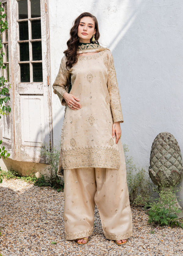 Afrozeh | Basic Pret 26 RTW | NACRE by Afrozeh - Designer Dress  - Type : Ladies Clothes - Available at Libayah - 100% Original 