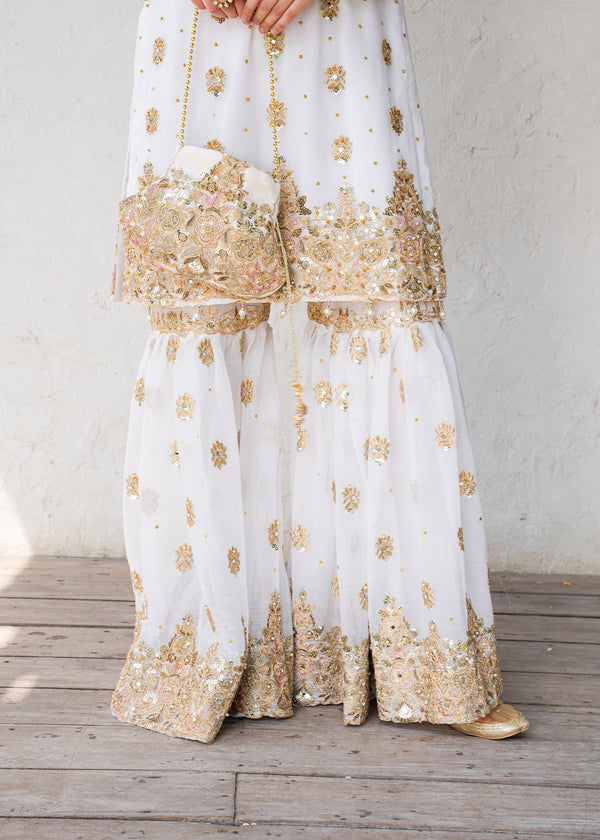 Afrozeh | Basic Pret 26 RTW | NACRE by Afrozeh - Designer Dress  - Type : Ladies Clothes - Available at Libayah - 100% Original 