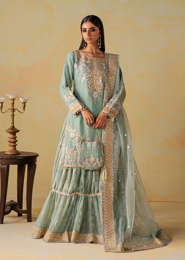 Afrozeh | Basic Pret 26 RTW | NACRE by Afrozeh - Designer Dress  - Type : Ladies Clothes - Available at Libayah - 100% Original 