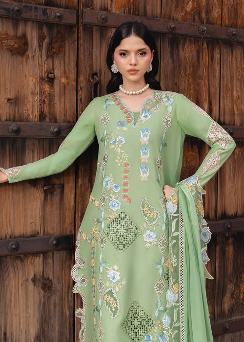 Saira Shakira | Raya Lawn Pret | Celeste Bloom - by Libayah - Registered Vendor of : Saira Shakira - 100% Original Designer Dress