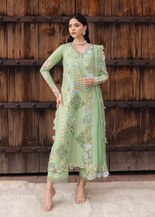 Saira Shakira | Raya Lawn Pret | Celeste Bloom - by Libayah - Registered Vendor of : Saira Shakira - 100% Original Designer Dress
