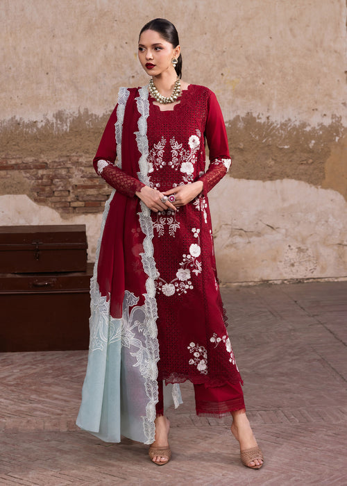 Saira Shakira | Raya Lawn Pret | Elise - by Libayah - Registered Vendor of : Saira Shakira - 100% Original Designer Dress