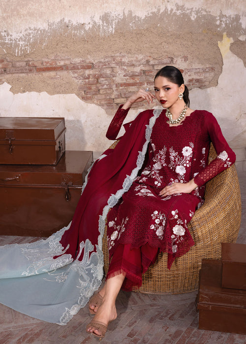 Saira Shakira | Raya Lawn Pret | Elise - by Libayah - Registered Vendor of : Saira Shakira - 100% Original Designer Dress