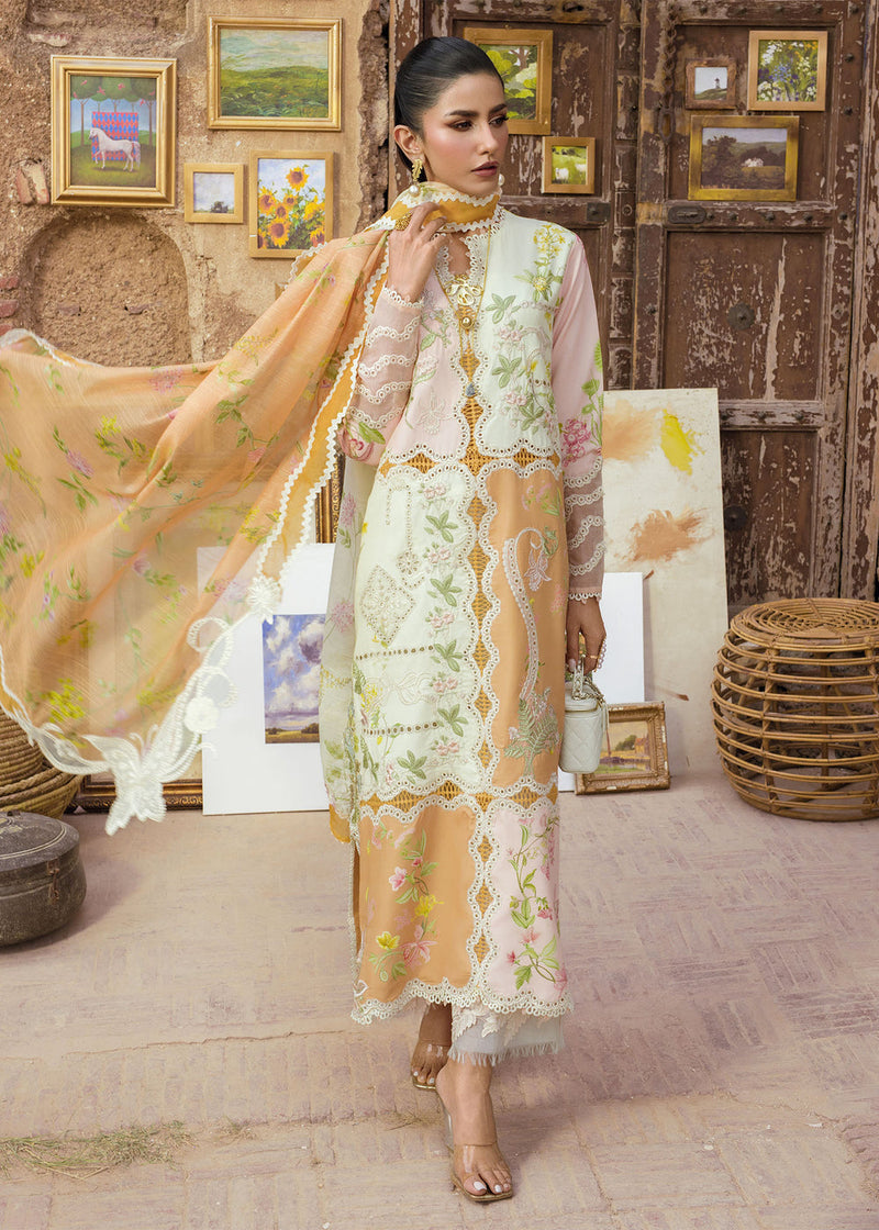 Saira Shakira | Bloom Lawn | LANA 1B - by Libayah - Registered Vendor of : Saira Rizwan - 100% Original Designer Dress