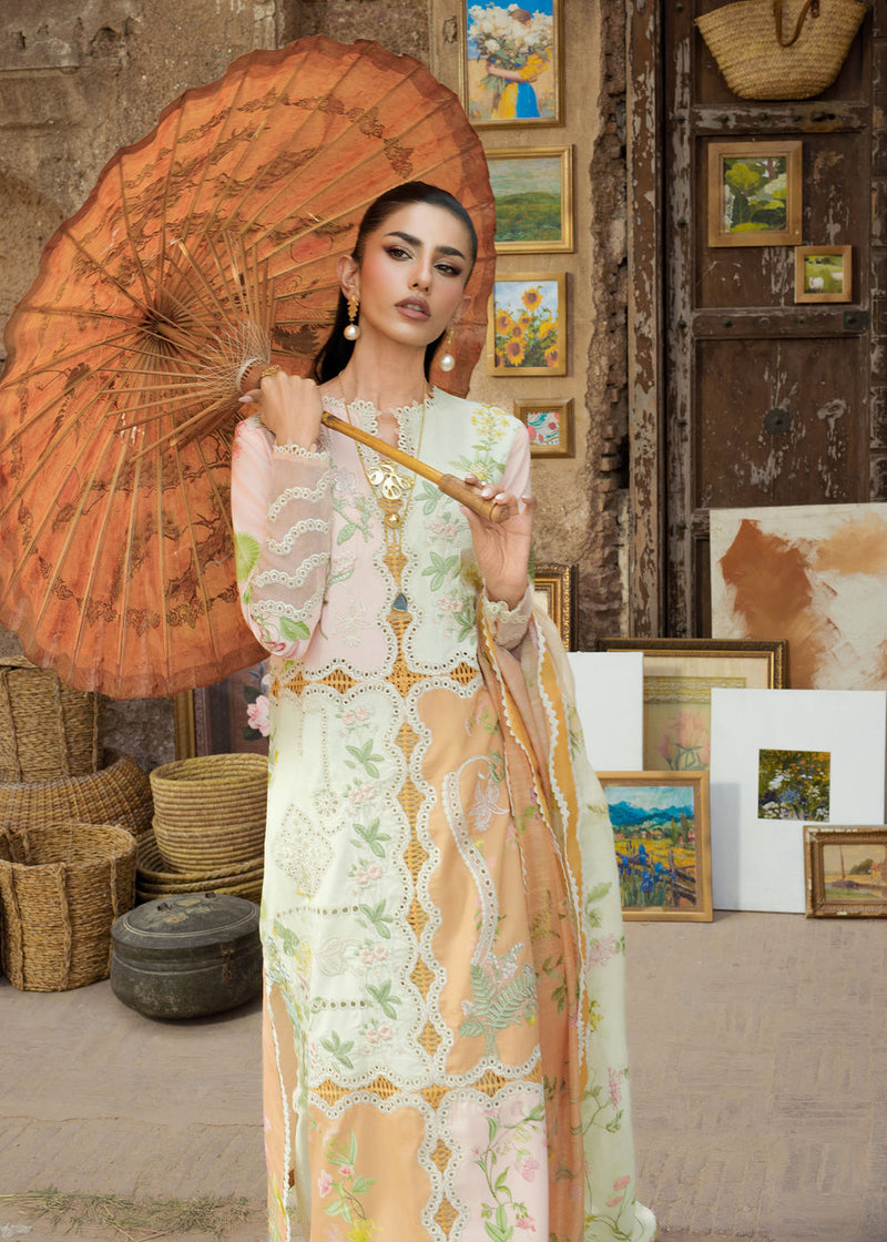 Saira Shakira | Bloom Lawn | LANA 1B - by Libayah - Registered Vendor of : Saira Rizwan - 100% Original Designer Dress