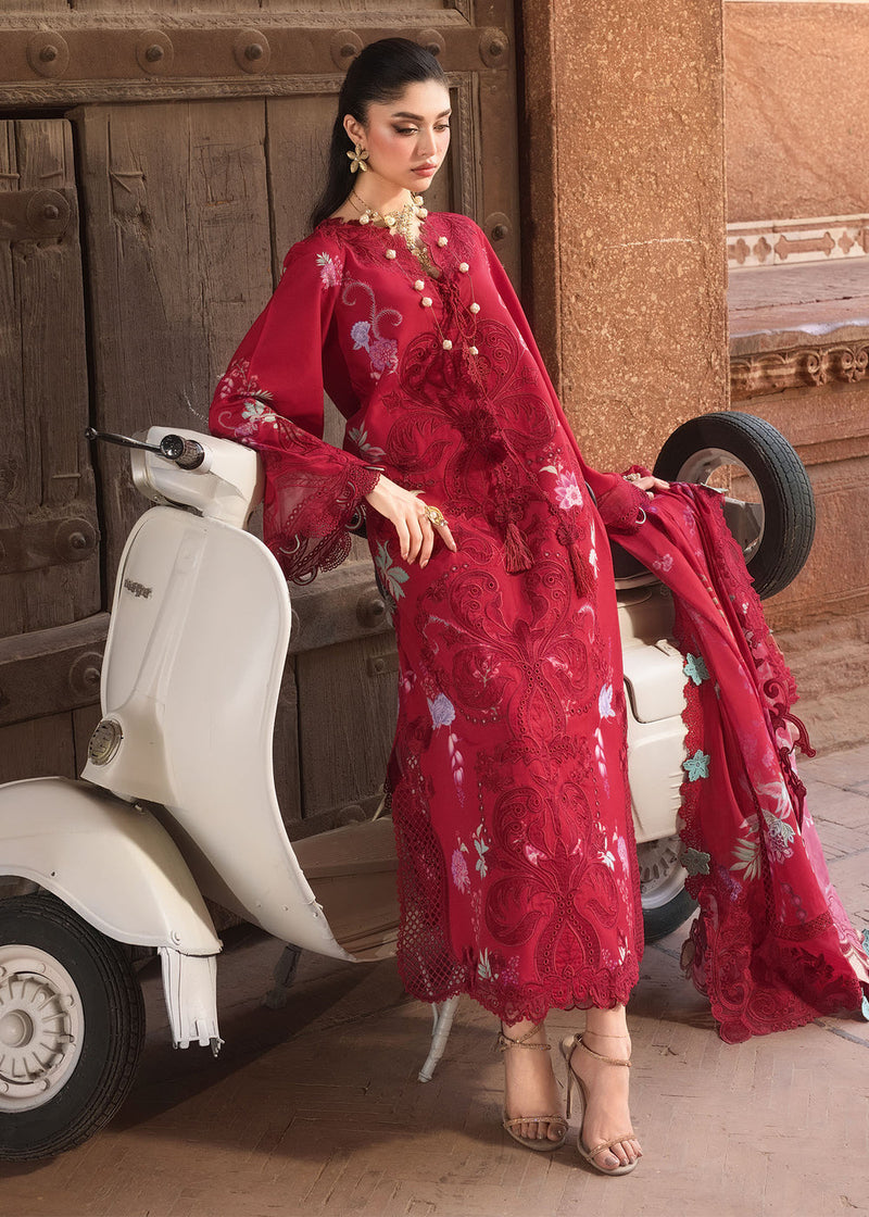 Saira Shakira | Bloom Lawn | ZELIE 1A - by Libayah - Registered Vendor of : Saira Rizwan - 100% Original Designer Dress