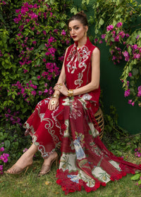 Saira Shakira | Bloom Lawn | ELISE 1B - by Libayah - Registered Vendor of : Saira Rizwan - 100% Original Designer Dress